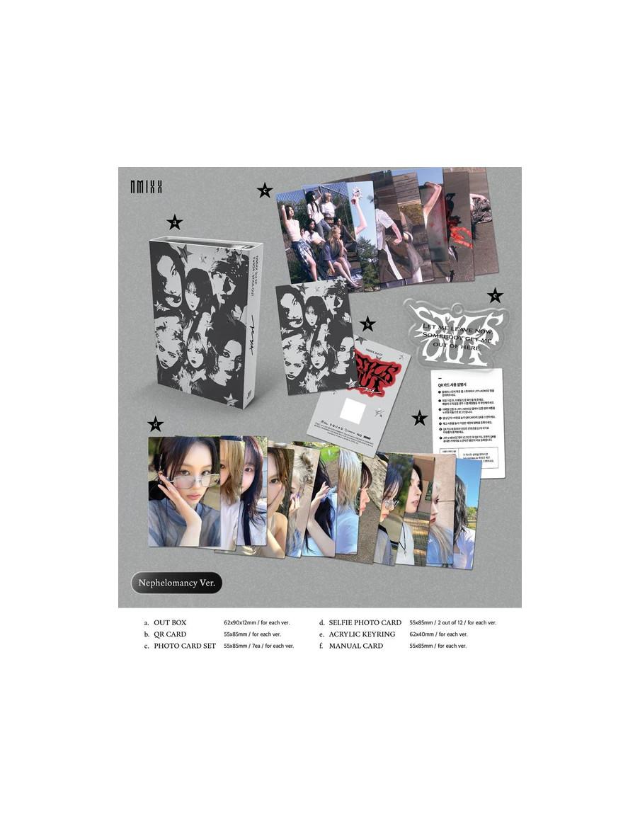 NMIXX - FE3O4: STICK OUT (3RD EP) PLATFORM ALBUM NEMO Ver.  - Contenido:- Caja- Tarjeta QR- Set de photocards (7 uds.)- Photocar