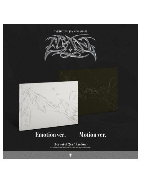 TAEMIN (SHINEE) - ETERNAL (5TH Mini Album)  - Contenido:- Libro de fotos (80 páginas)- Folleto de 8 páginas- CD- Photocards (2 d