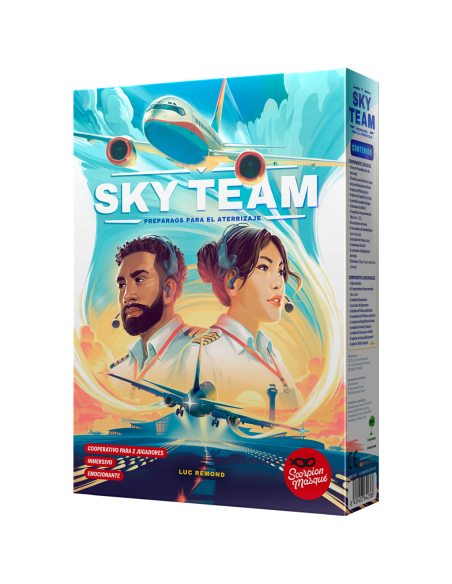 Sky Team  - 6¡Preparaos para el aterrizaje!

Poneos al mando de un avión comercial ¡y convertíos en auténticos pilotos!
Tendréis