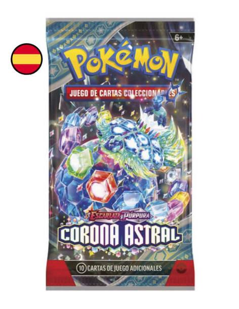 Escarlata y Púrpura 7 Corona Astral: Sobre (10 cartas) Español  - 10Escarlata y Púrpura 7 Corona Astral: Sobre (10 cartas) Españ