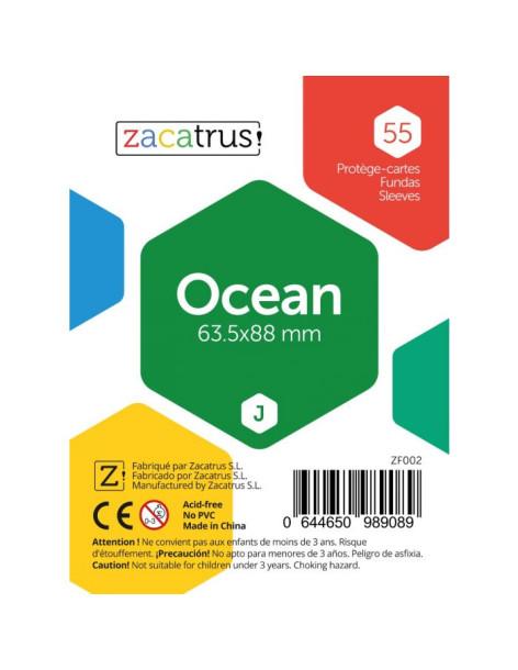 Fundas Zacatrus Ocean (Standard: 63,5x88 mm) (55 uds)  - 16Contiene 55 fundas de tamaño 63.5x88 milímetros