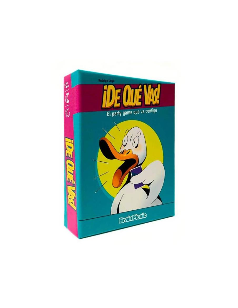 ¡De Que Vas!  - ¡De qué vas! es un juego de cartas en el que a través de preguntas la diversión estará asegurada. El nuevo party