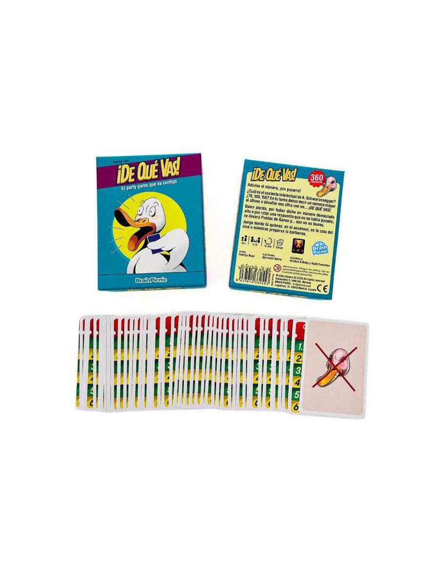 ¡De Que Vas!  - ¡De qué vas! es un juego de cartas en el que a través de preguntas la diversión estará asegurada. El nuevo party