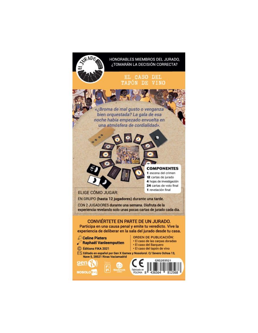 El Jurado A Puerta Cerrada. El Caso Del Tapon De Vino  - Tras una investigación judicial, las causas penales se devuelven a un t