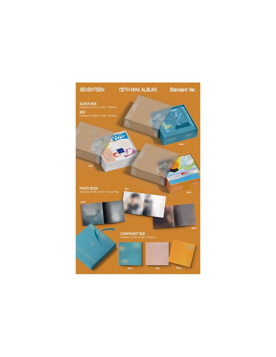 SEVENTEEN - Spill The Feels (12th Mini Album)  - SEVENTEEN - Spill The Feels (12th Mini Album)
Contenido: 
Sleeve Box : 167.5 X 