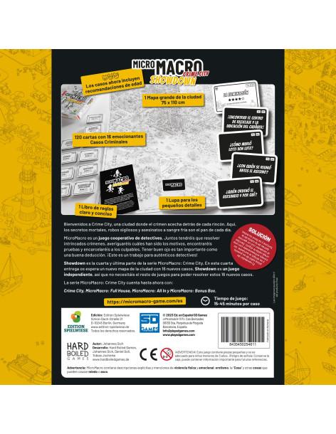 Micro Macro Crime City. Showdown  - MicroMacro es un juego cooperativo de detectives. Juntos resolveréis intrincados casos crimi 2