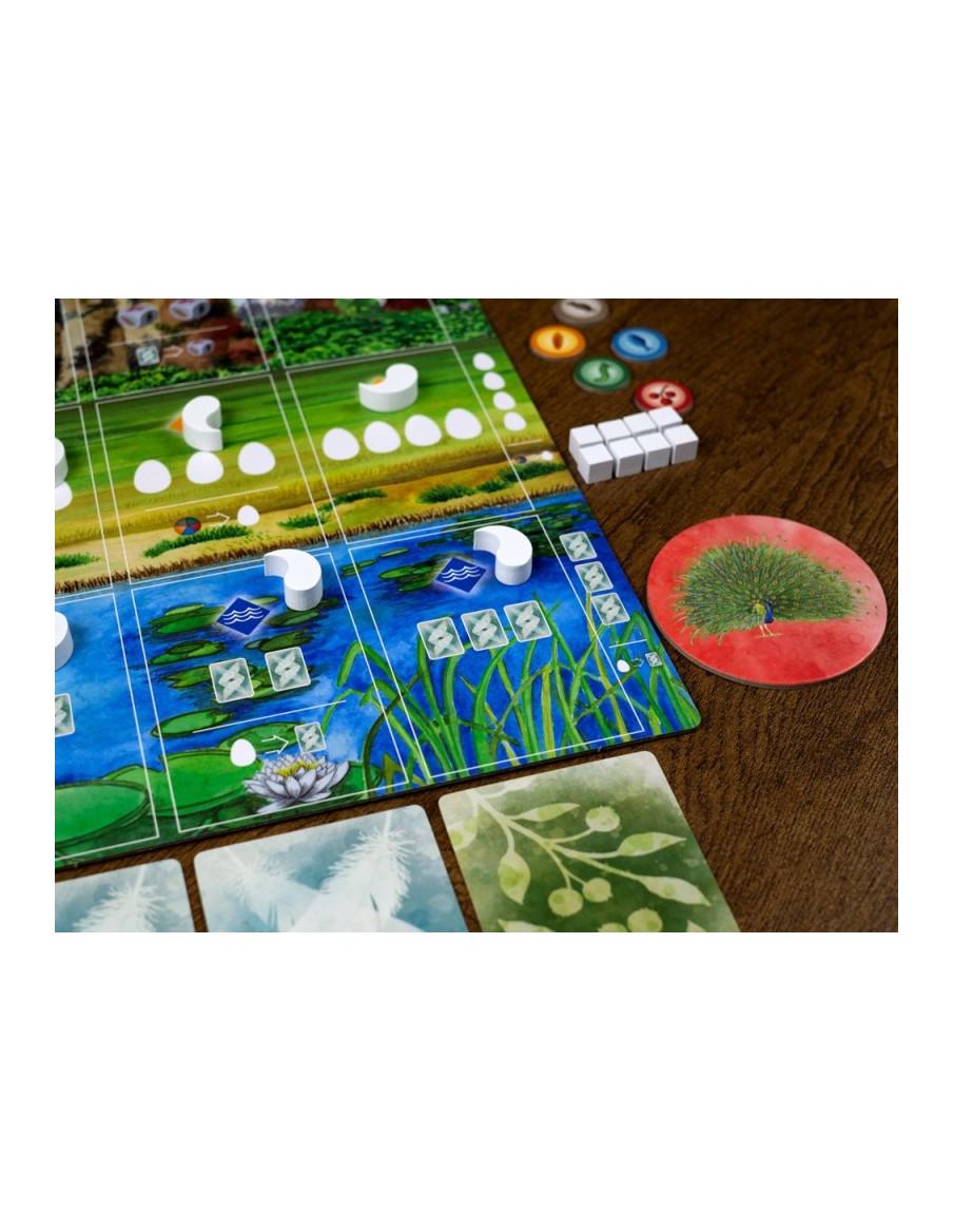 Wingspan Asia. Expansión Autojugable  - En esta tercera expansión de Wingspan le daremos la bienvenida a nuevas especies a nuest