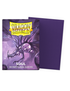 Fundas Dragon Shield Tamaño Standard (63x88mm) - Soul Dual Mate (100)  - Fundas compatibles con Magic The Gathering, Pokémon TCG