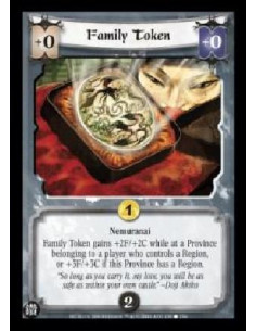 Family Token  - Nemuranai Family Token gains +2F/+2C while at a Province belonging to a player who controls a Region, or +3F/+3C