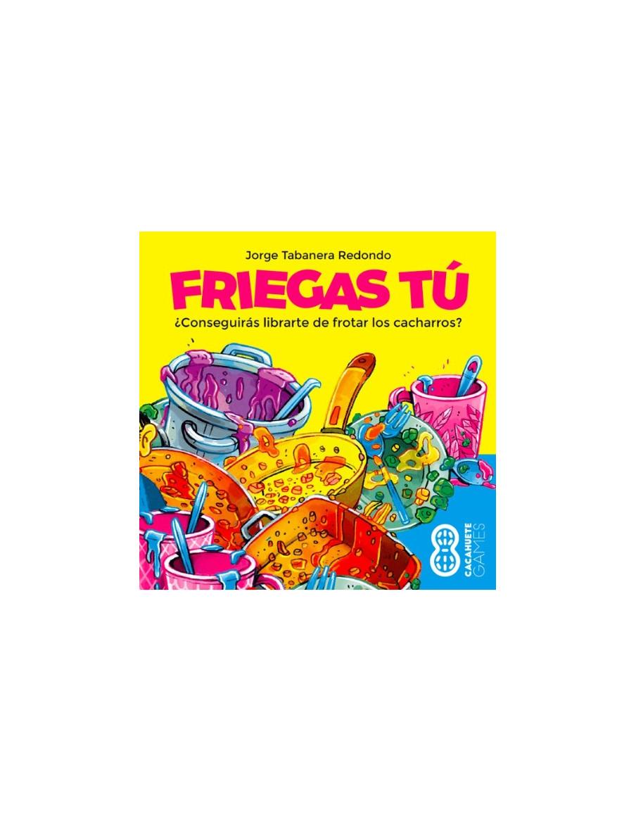 Friegas Tú  - ¿A quién le gusta lavar la loza? Juega bien tus cartas, porque si no te tocará lavar todo lo que haya dejado el re