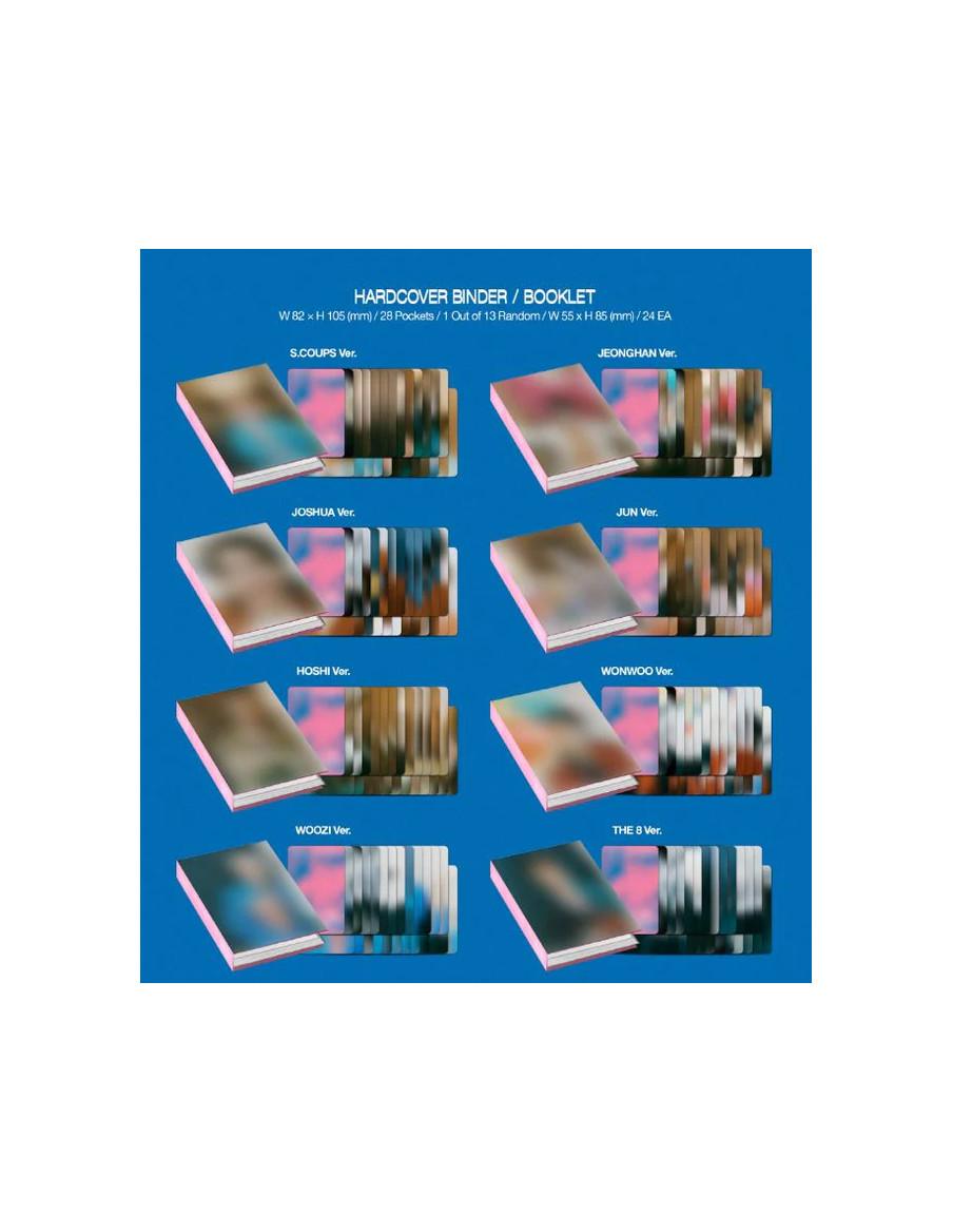 SEVENTEEN - Spill The Feels (12th Mini Album) Carat Ver.  - 
Contenido: 
- Caja- Libro de letras (8 páginas)- CD- Mini Archivado