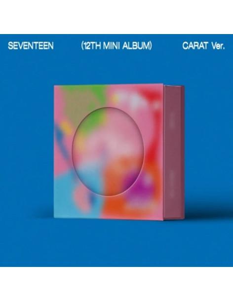 SEVENTEEN - Spill The Feels (12th Mini Album) Carat Ver.  - Contenido: 
- Caja- Libro de letras (8 páginas)- CD- Mini Archivador