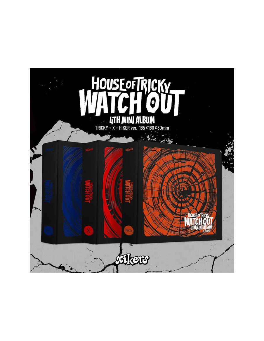 xikers - HOUSE OF TRICKY WATCH OUT (4TH Mini Album)  - xikers - HOUSE OF TRICKY WATCH OUT (4TH Mini Album)3 versiones: Tricky (n