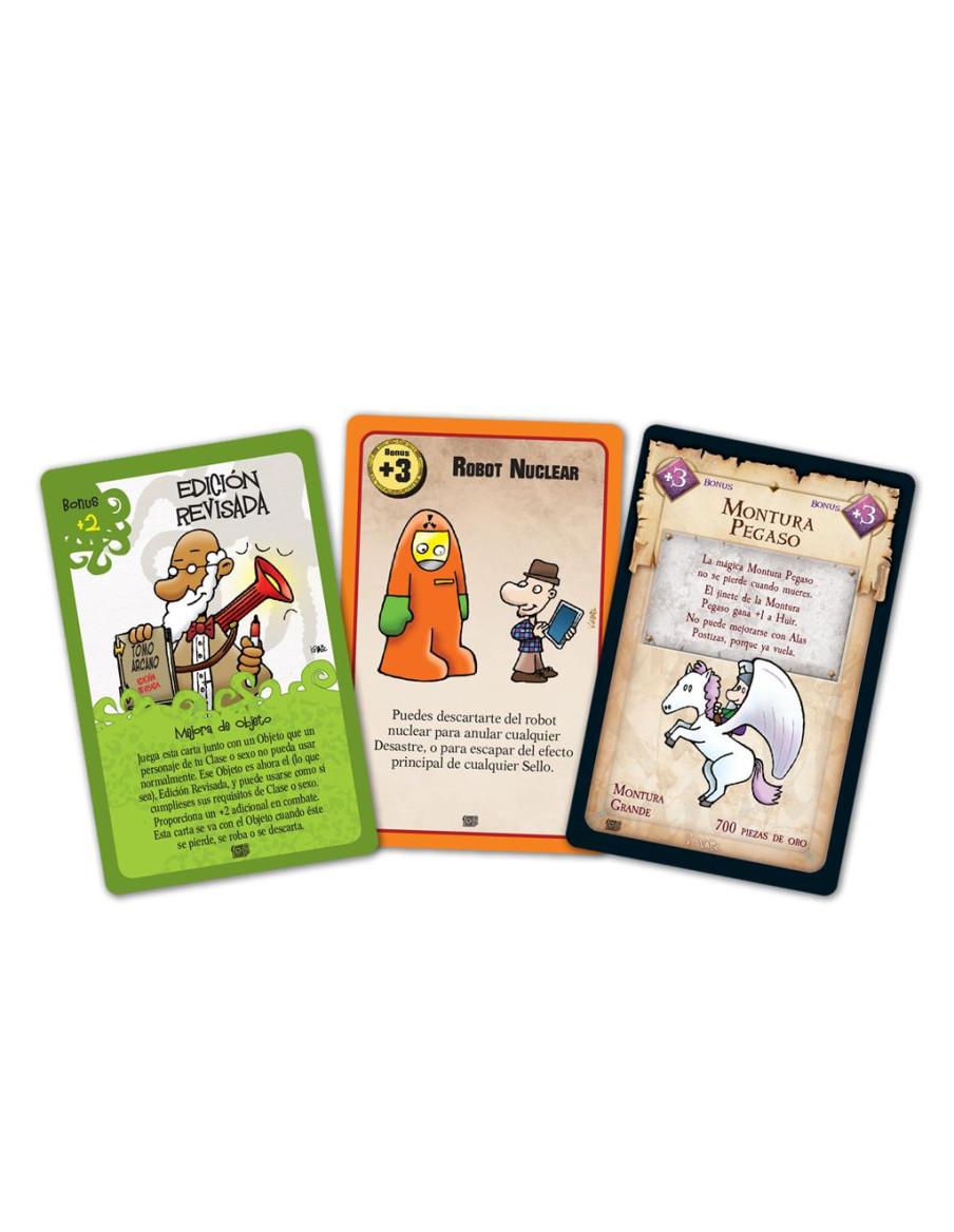 Munchkin. Tesoros ocultos. Expansión  - ¡Aquí hay dragones! y Hadas... y Princesas... 