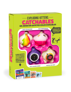 Catchables Core Pack. A Exploding Kittens Games  - Lánzalos y Atrápalos para ganar
Este juego es muy fácil, lo único que tienes 