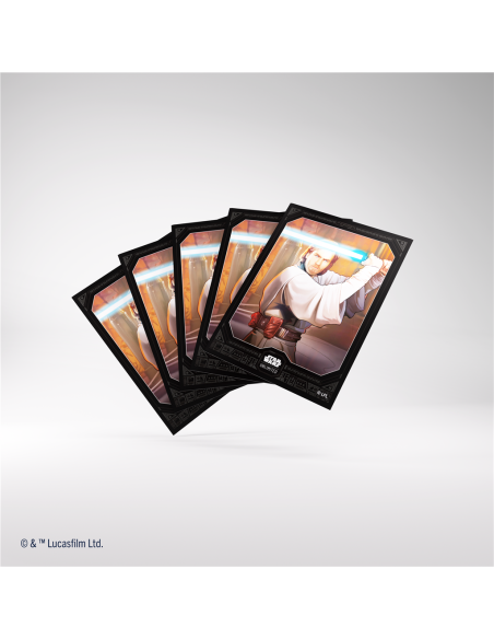 Star Wars: Unlimited - Art Sleeves: Obi-Wan Kenobi (60)  - Enhance your gaming experience and protect your cards in style! These