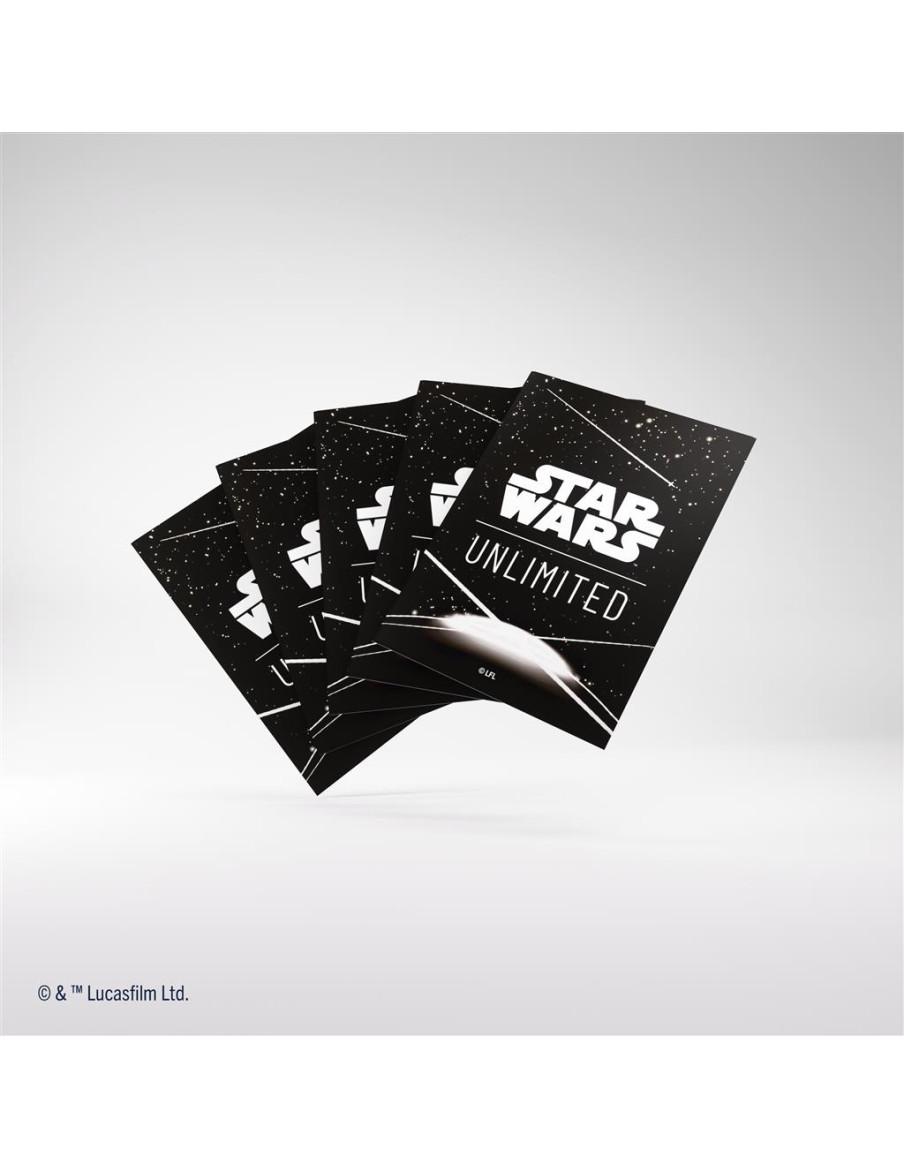 Star Wars: Unlimited - Art Sleeves: Card Back White (60)  - Enhance your gaming experience and protect your cards in style! Thes