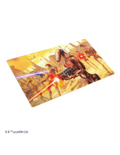 Star Wars: Unlimited - Prime Game Mat - Battle Droids  - This Star Wars™: Unlimited playmat is a must-have accessory for any pas