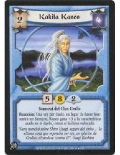 Kakita Kaneo  - Crane Clan Samurai Reaction: Once per duel, instead of focusing in a duel against a Samurai, Kaneo gains +3C (or