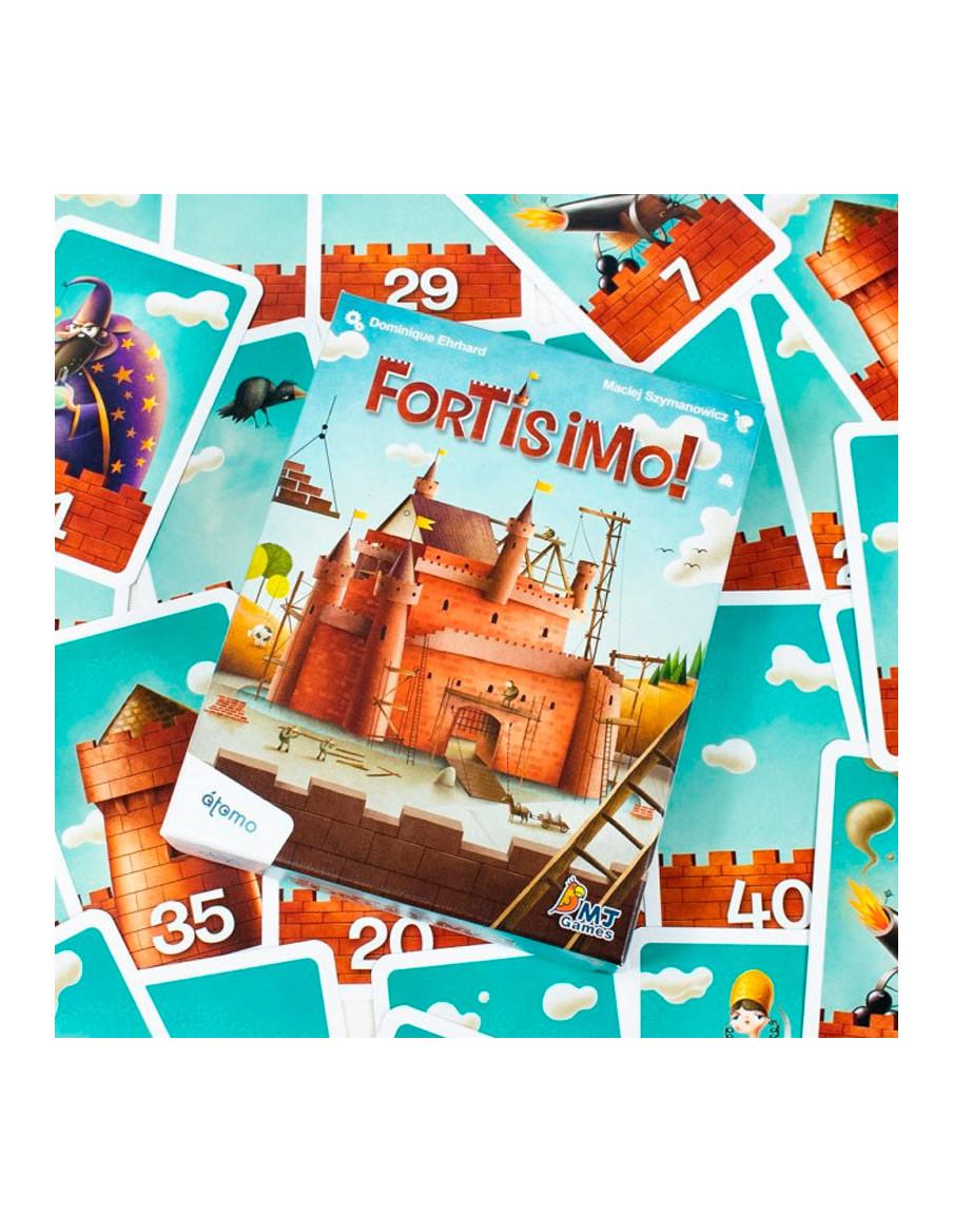 Fortisimo!  - Fortísimo es un juego de cartas de memoria, atención visual y valoración de riesgos.