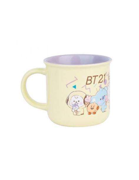 Taza premium BT21 - Ice Cream  - Taza de ceramica de BT21 edición Ice cream 2