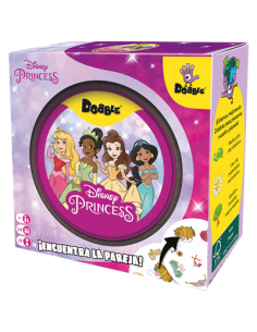 Dobble Princesas Disney  - ¡ENCUENTRA LA PAREJA!
En Dobble siempre hay 1 símbolo y solo 1, que se repite entre dos cartas. ¡Encu