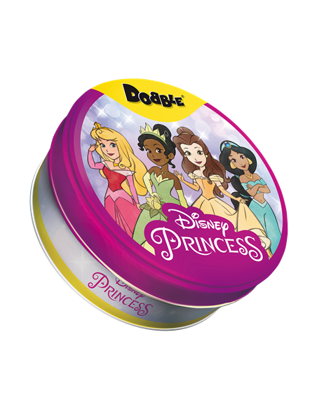 Dobble Princesas Disney  - ¡ENCUENTRA LA PAREJA!
En Dobble siempre hay 1 símbolo y solo 1, que se repite entre dos cartas. ¡Encu