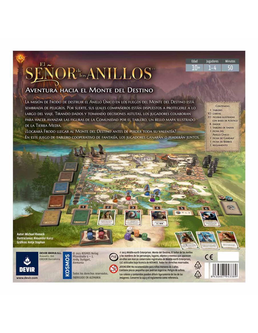 l Señor de los Anillos. Aventura Hacia el Monte del Destino  - 