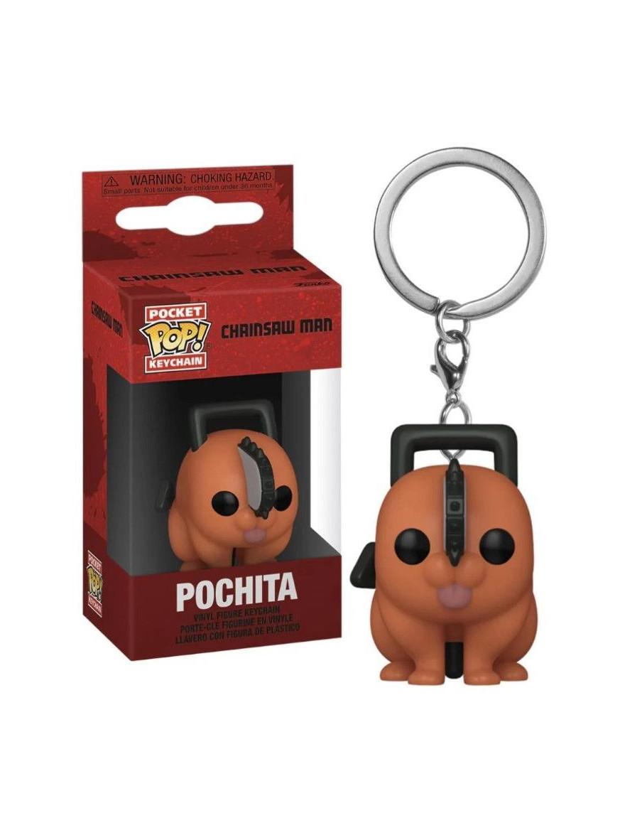 Pop Keychain. Pochita. Chainsaw Man  - Pop Keychain. Pochita. Chainsaw Man