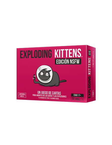 Exploding Kittens Edición NSFW  - Exploding Kittens NSFW es un juego de cartas que se trata de una versión del Exploding Kittens