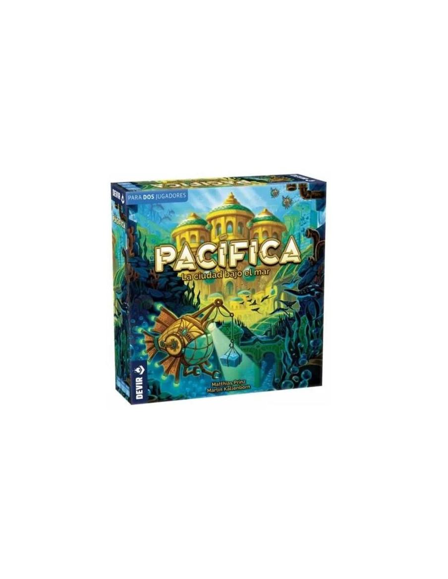Pacifica La Ciudad Bajo el Mar. Juego de Mesa  - Pacifica es un juego de mesa donde la ciudad hundida de Pacifica está volviendo