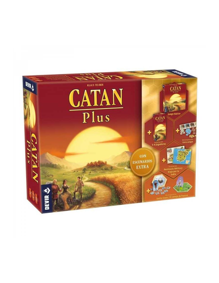 Catan Plus  - En esta nueva versión de Catan Plus encontrarás mucho más que el juego original. Además de poder ampliar el tabler
