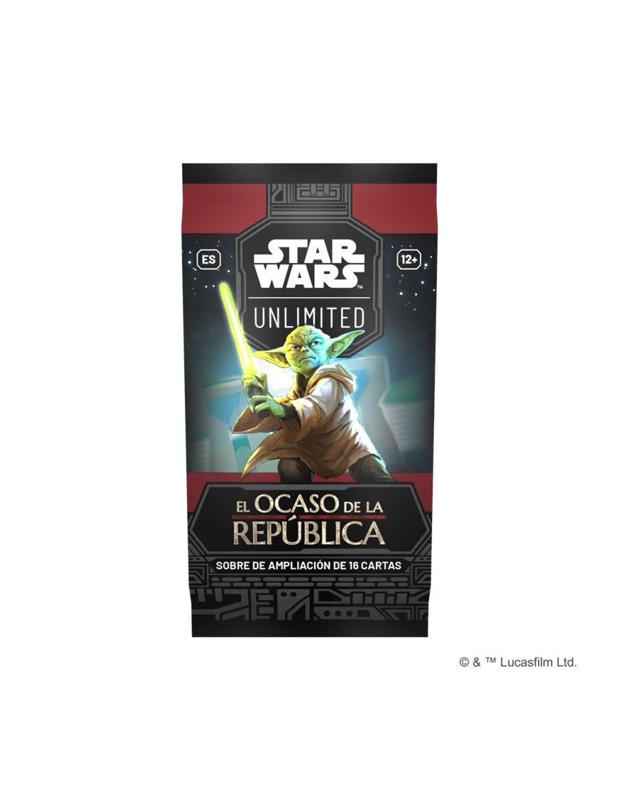 Star Wars Unlimited - Twilight of the Republic: Booster Pack (Spanish)  - Enter a galaxy of endless possibilities in Star Wars™: