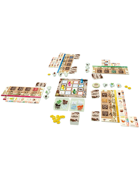 Coffee Rush  - 1Vuestra cafetería se encuentra en una de las calles más ajetreadas de la ciudad, junto con otras muchas cafeterí