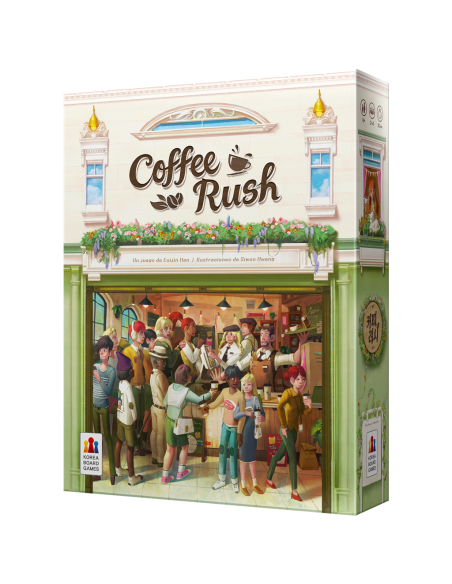 Coffee Rush  - 1Vuestra cafetería se encuentra en una de las calles más ajetreadas de la ciudad, junto con otras muchas cafeterí