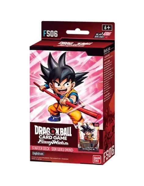Fusion World Son Goku Starter Deck FS06  - - One booster pack [FB04] is included in [FS06] &amp; [FS07]!- Numerous new character