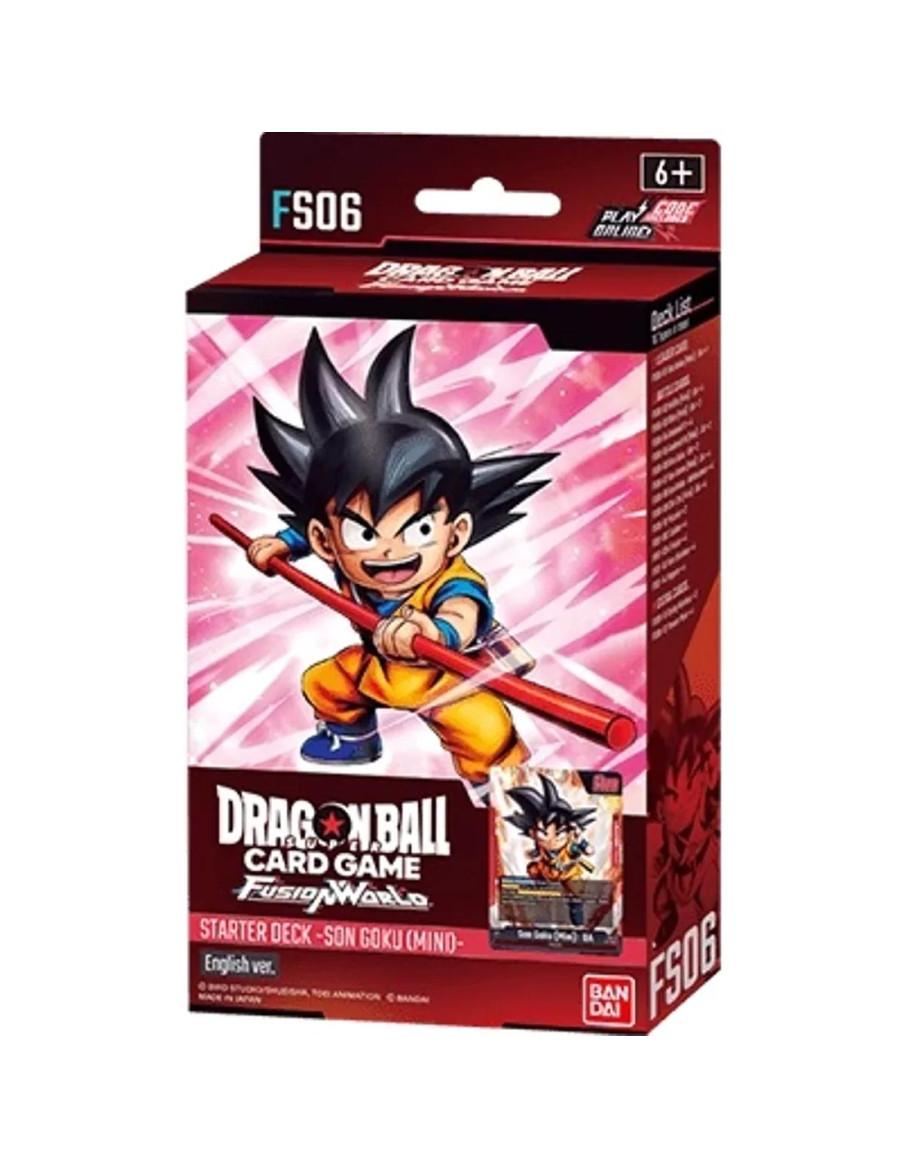 Fusion World Son Goku Starter Deck FS06  - - One booster pack [FB04] is included in [FS06] &amp; [FS07]!- Numerous new character