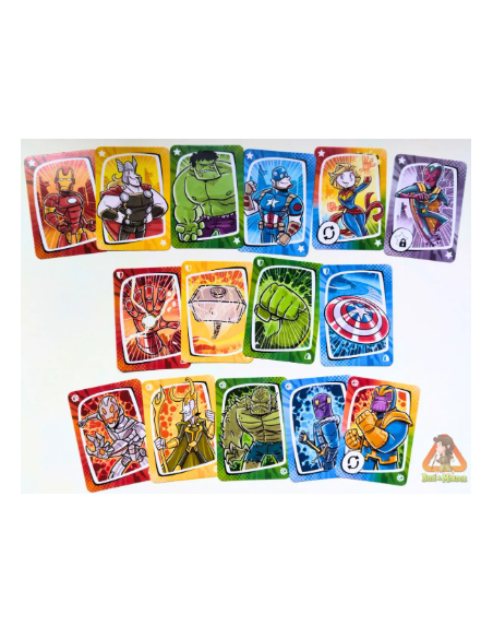 Virus Marvel  - En Virus! MARVEL, cada persona podrá elegir a sus héroes y heroínas preferidas y tratará de reunir un equipo de 