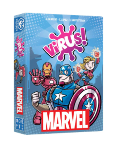 Virus Marvel  - En Virus! MARVEL, cada persona podrá elegir a sus héroes y heroínas preferidas y tratará de reunir un equipo de 