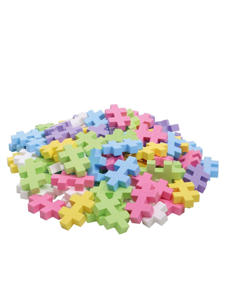 Cubo BIG Pastel Mix 100 pcs  - ¡Juego libre con 100
piezas de colores!

Este set de juego fomenta la creatividad y
habilidades m