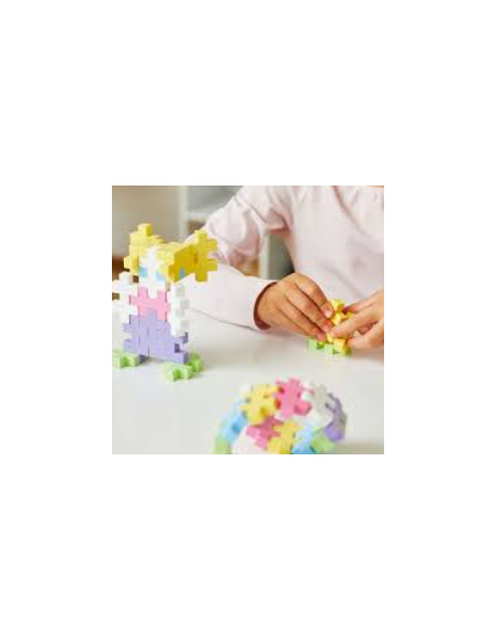 Cubo BIG Pastel Mix 100 pcs  - ¡Juego libre con 100
piezas de colores!

Este set de juego fomenta la creatividad y
habilidades m