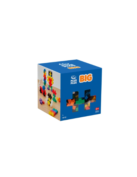Cubo BIG Basico Mix 100 pcs  - ¡Juego libre con 100
piezas de colores!

Este set de juego fomenta la creatividad y
habilidades m