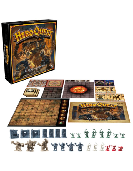 La Horda Del Ogro. HeroQuest. Pack De Mision  - HEROQUEST LA HORDA DEL OGRO Pack De Mision. Las siniestras manipulaciones de Zar