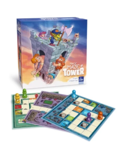 Magic Maze Tower  - Magic Maze Tower es un juego de mesa independiente dentro del universo Magic Maze. Las aventuras del enano, 