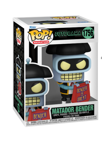 Funko Pop Matador Bender. Futurama.  - 