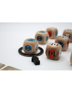 Kryptex. Juego de mesa  - Tu maestro Leonardo te ha elegido para probar su último invento, un juego de estrategia y planificació 2