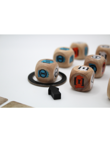 Kryptex. Juego de mesa  - Tu maestro Leonardo te ha elegido para probar su último invento, un juego de estrategia y planificació