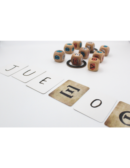 Kryptex. Juego de mesa  - Tu maestro Leonardo te ha elegido para probar su último invento, un juego de estrategia y planificació