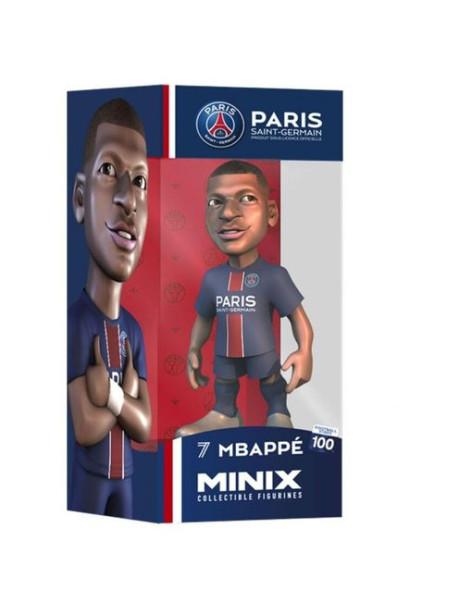 Figura MINIX Mbappé. PSG. Football Stars  - ¡Lleva la pasión por el fútbol a otro nivel con el Minix de Kylian Mbappé en el PSG!