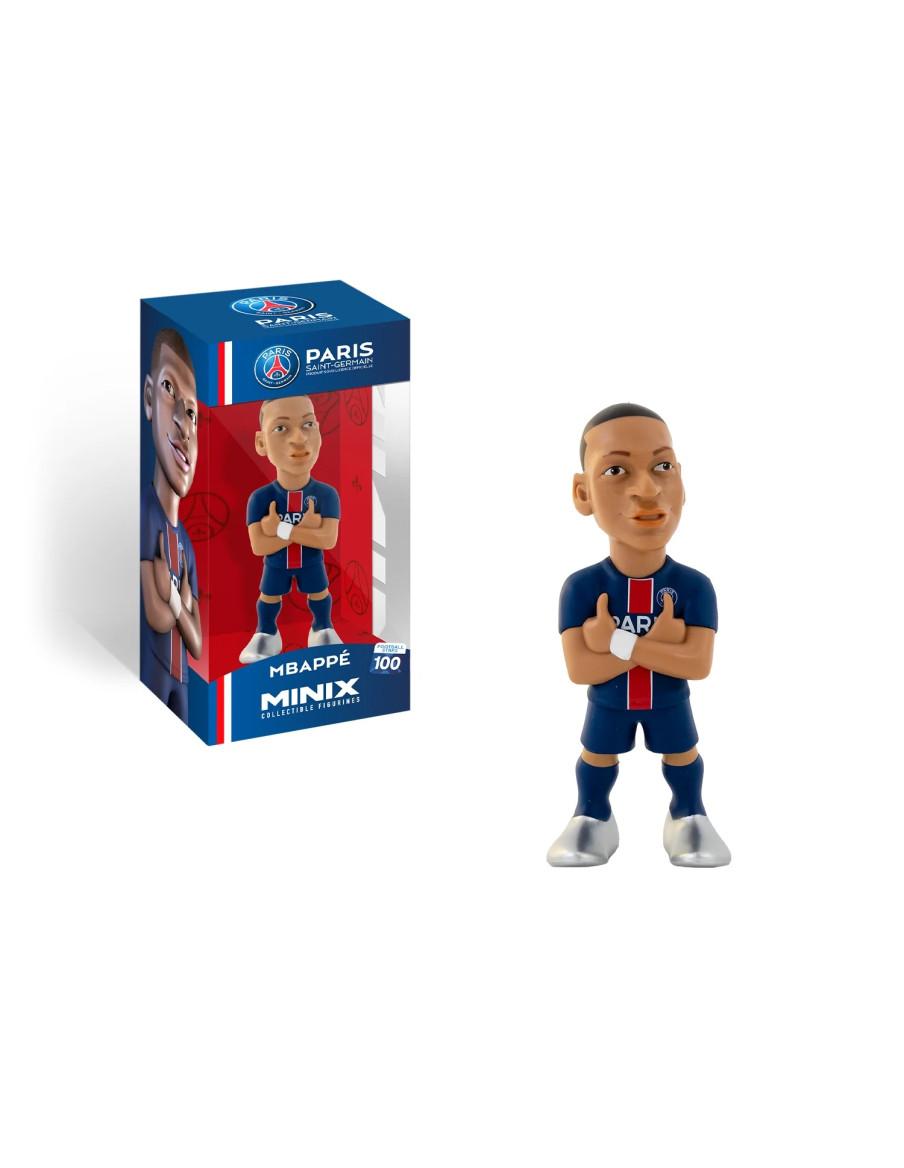 Figura MINIX Mbappé. PSG. Football Stars  - ¡Lleva la pasión por el fútbol a otro nivel con el Minix de Kylian Mbappé en el PSG!